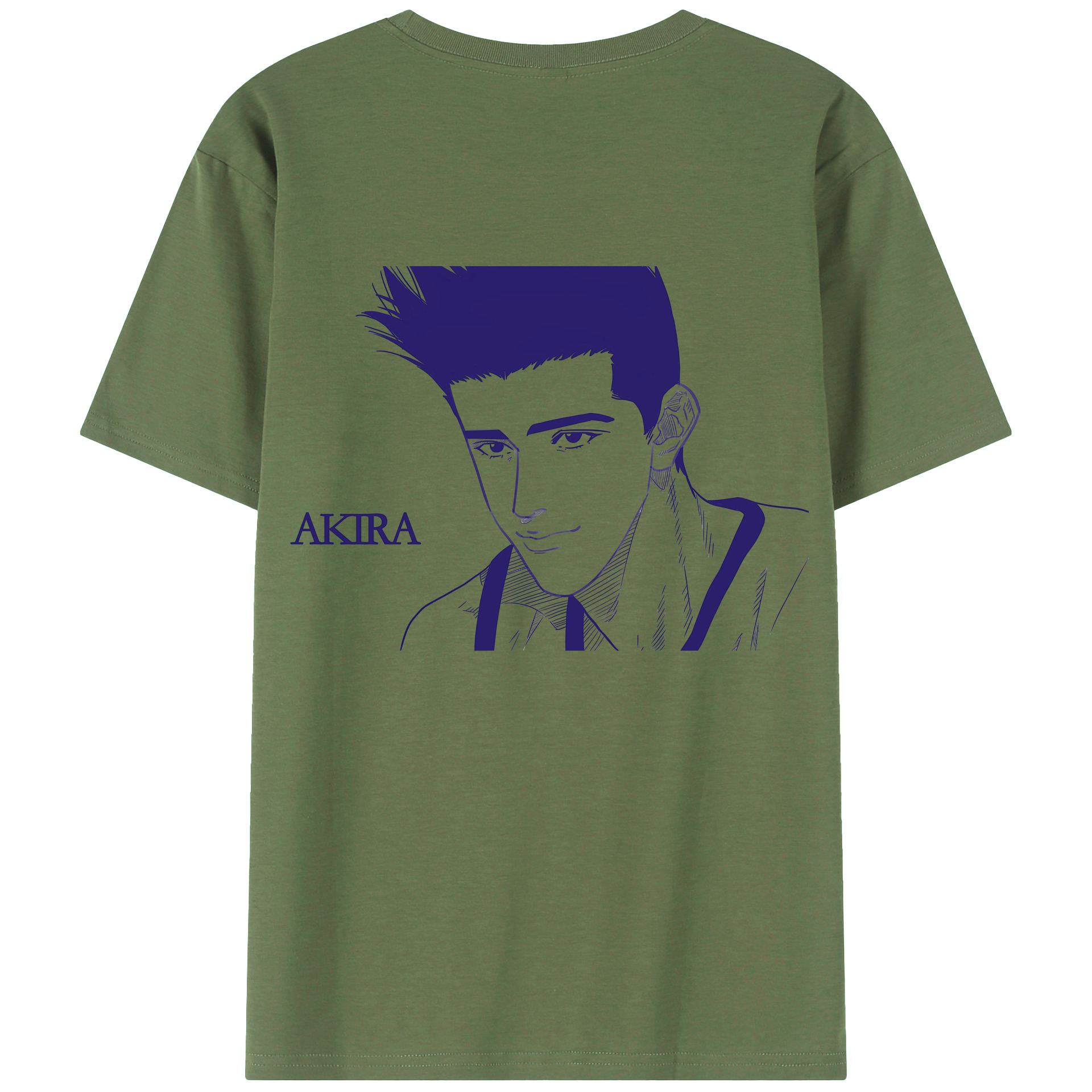 （画像用） SLAM DUNK／スラムダンク 綿100％ メンズ半袖Tシャツ（バックプリント） 通気性